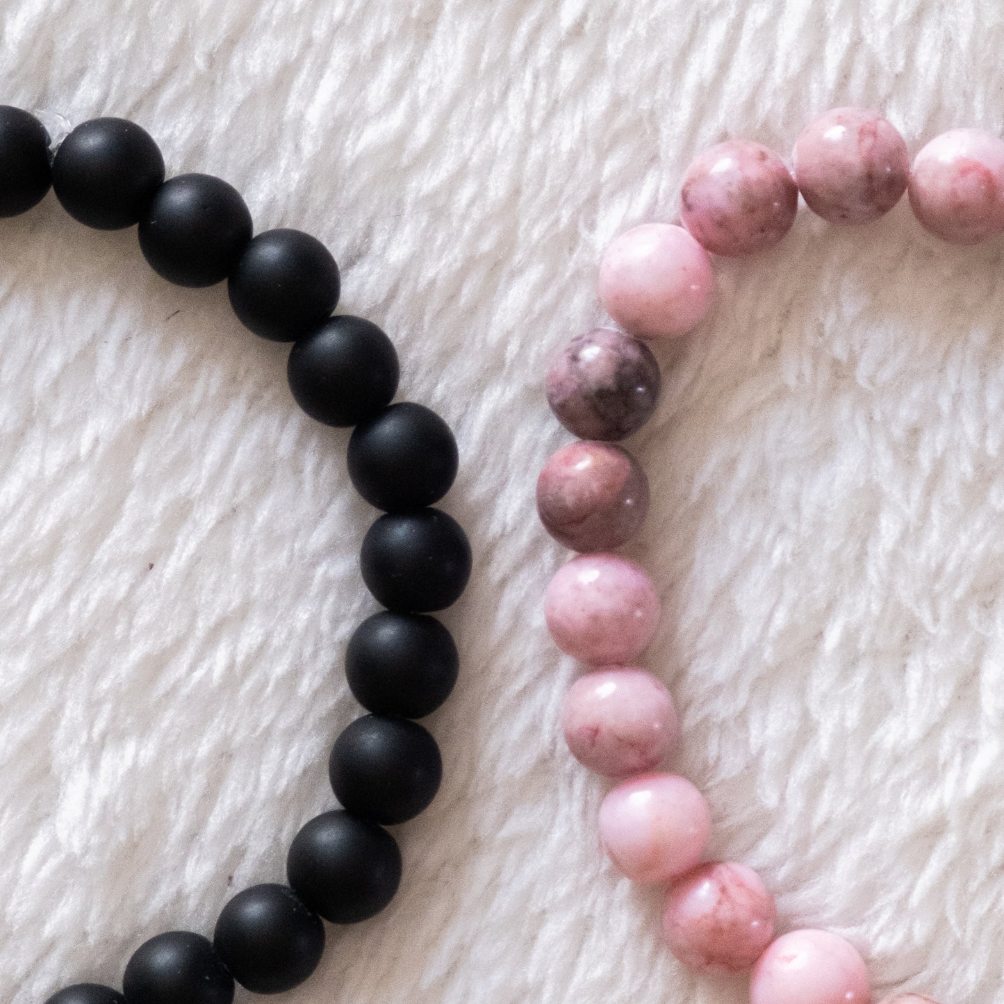 Mom & Dad Matching Footprint Bracelet Gift Set
