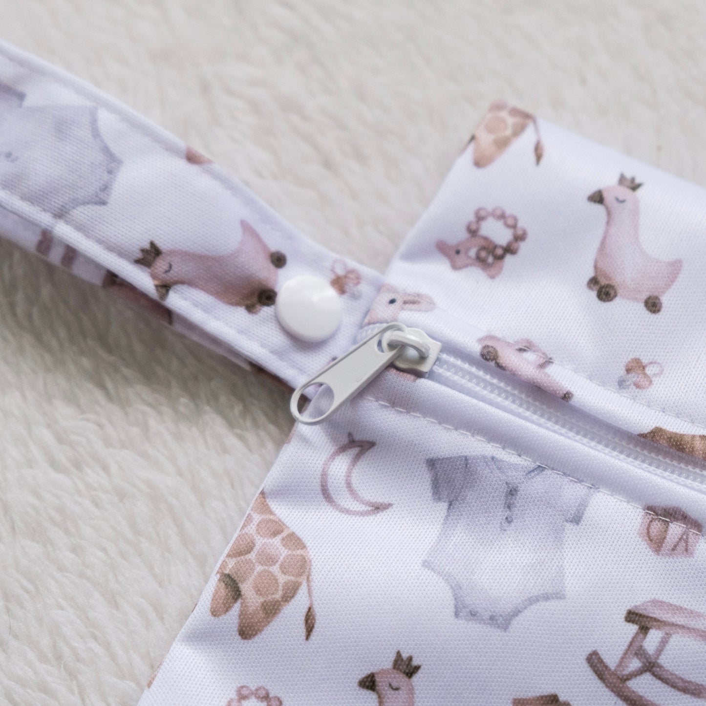 Baby Wet & Dry Diaper Bags – 3 Pack
