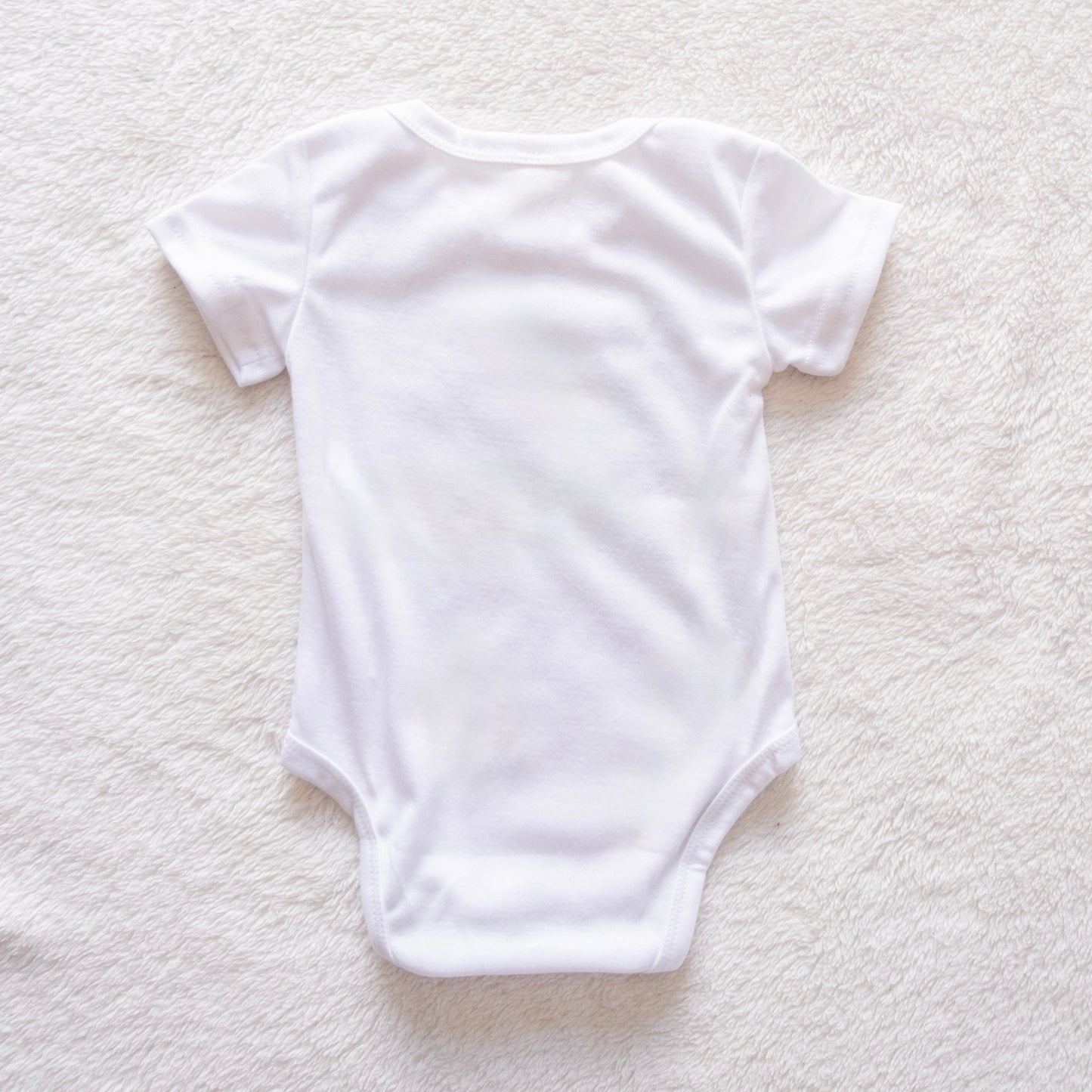“Pack My Diapers! I’m Going Fishing With Daddy” Short Sleeve Babygrow (0–3 Months)