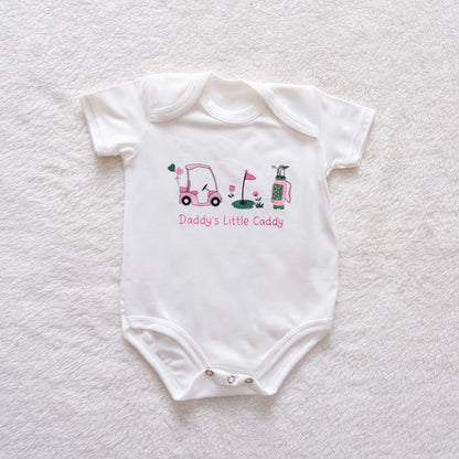 Daddy’s Little Caddy Babygrow (0–3 Months)