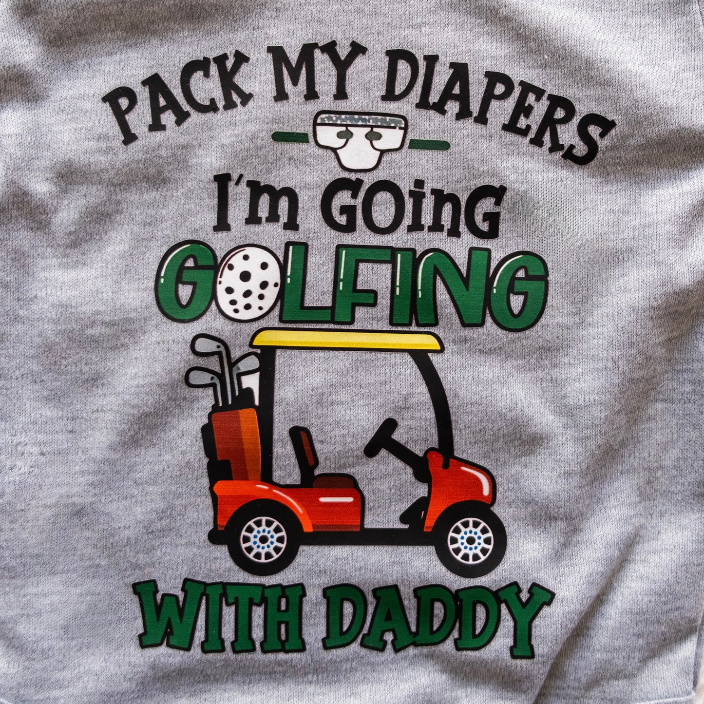 Going Golfing With Daddy Babygrow (0–3 Months)