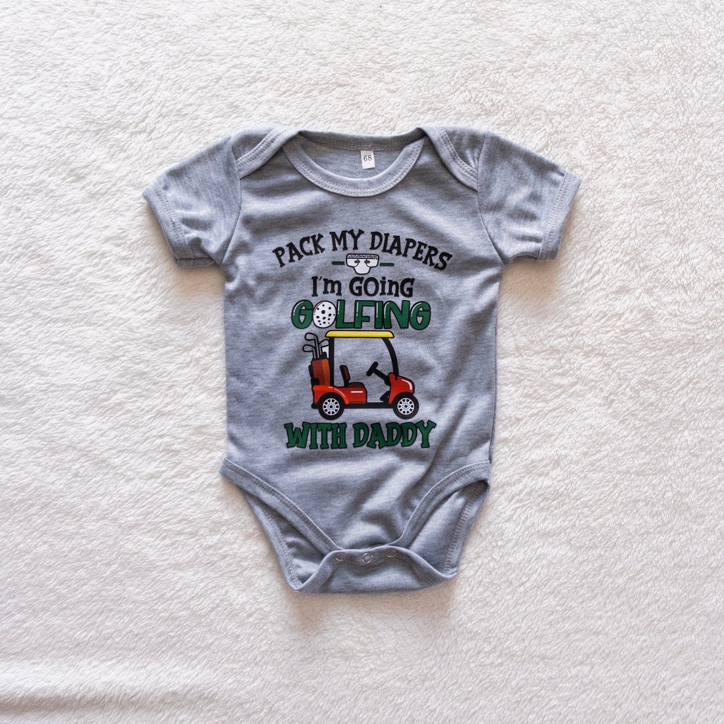 Going Golfing With Daddy Babygrow (0–3 Months)