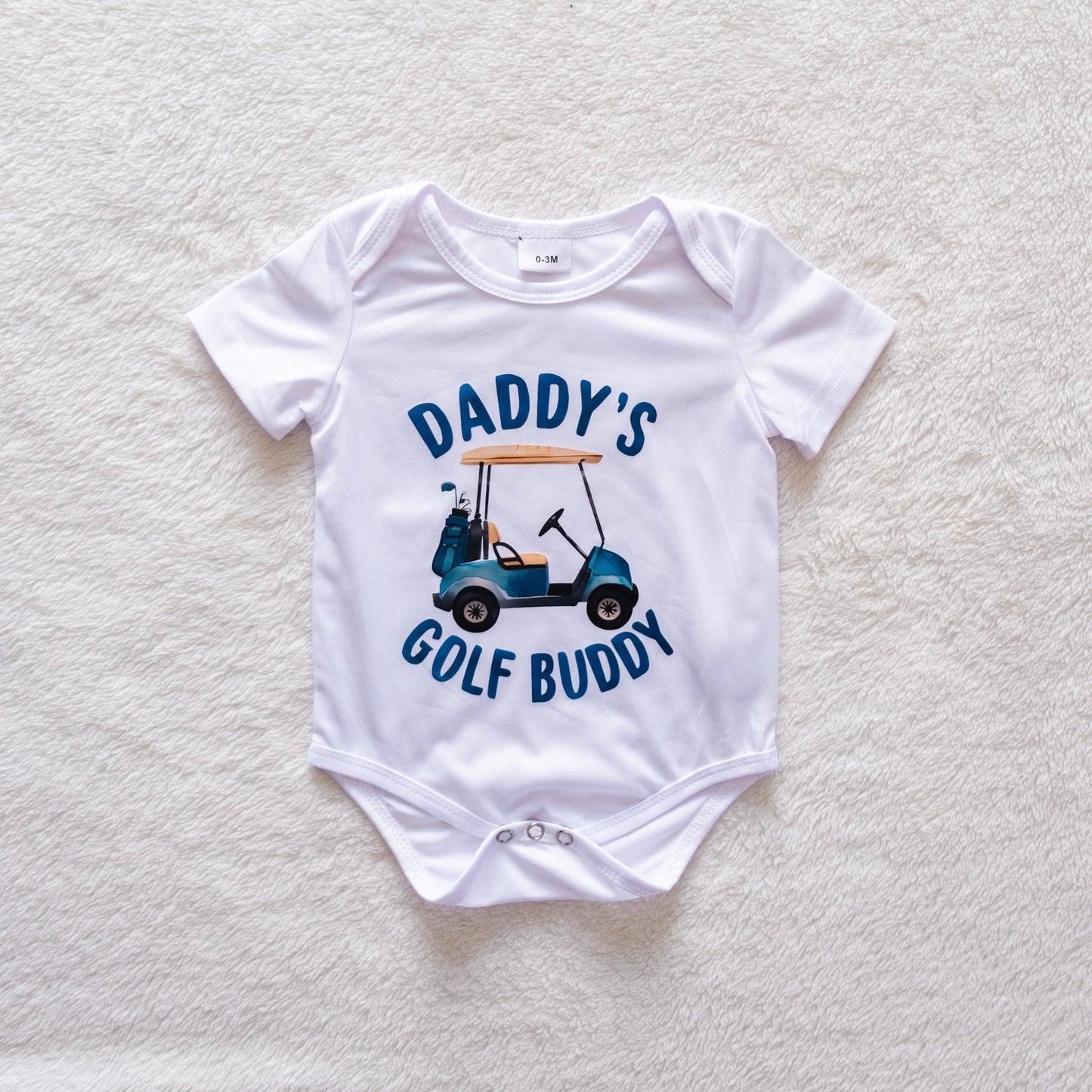Daddy’s Golf Buddy Babygrow (0–3 Months)